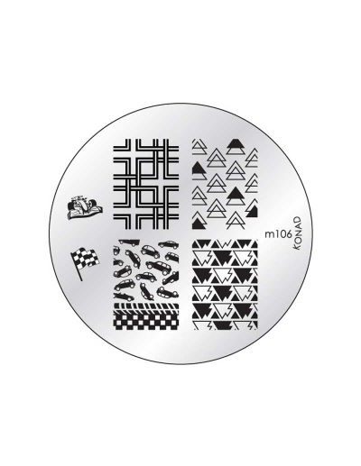 Konad Placa de Diseños m106...