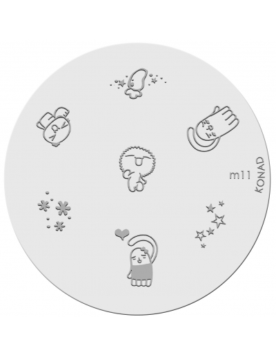 Konad Placa de Diseños m11...