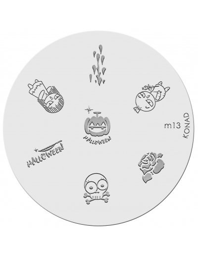 Konad Placa de Diseños m13...