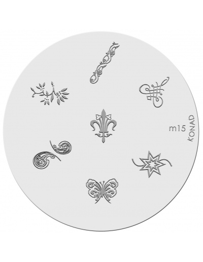 Konad Placa de Diseños m15...