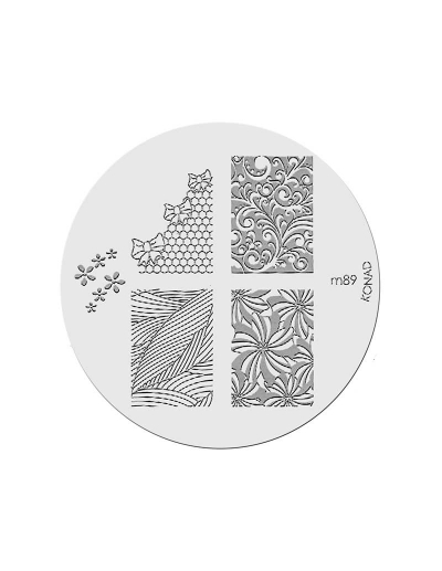 Konad Placa de Diseños m89...