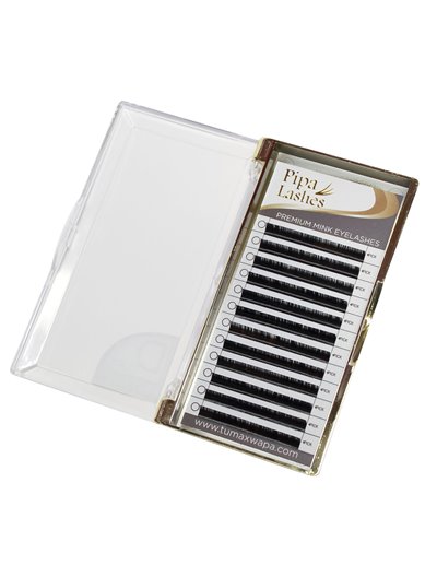 Pipa Lashes 0,05 mm. D Curl 2